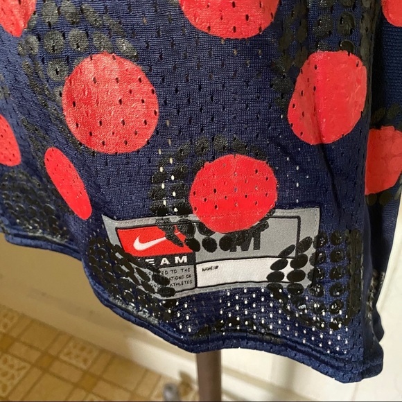 NIKE x Comme Des Garcons sz M Football Jersey Blue - Picture 3 of 10